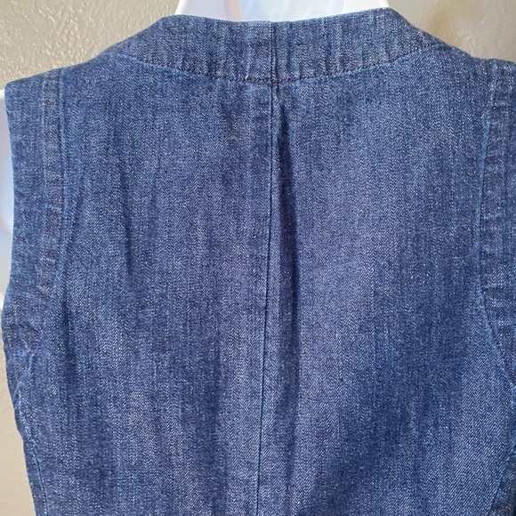 BANANA REPUBLIC DENIM Snap Front Vest/Tank - Picture 12 of 16